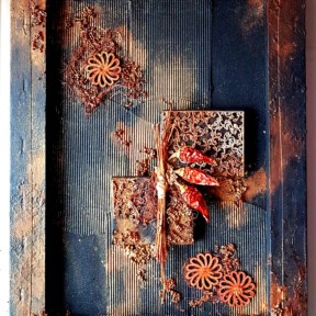 Canevas renversé - Mixedmedia 30 x 40 cm CHF 220.00