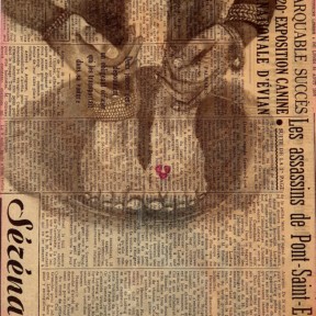 CHF 280.00 Dessin sur papier journal - mains - pieds - corps - crayon